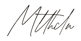 Signature de Matthieu Nicolini